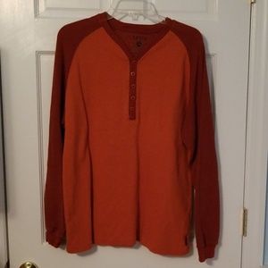 Men's IZOD Long Sleeve Button Down Tee